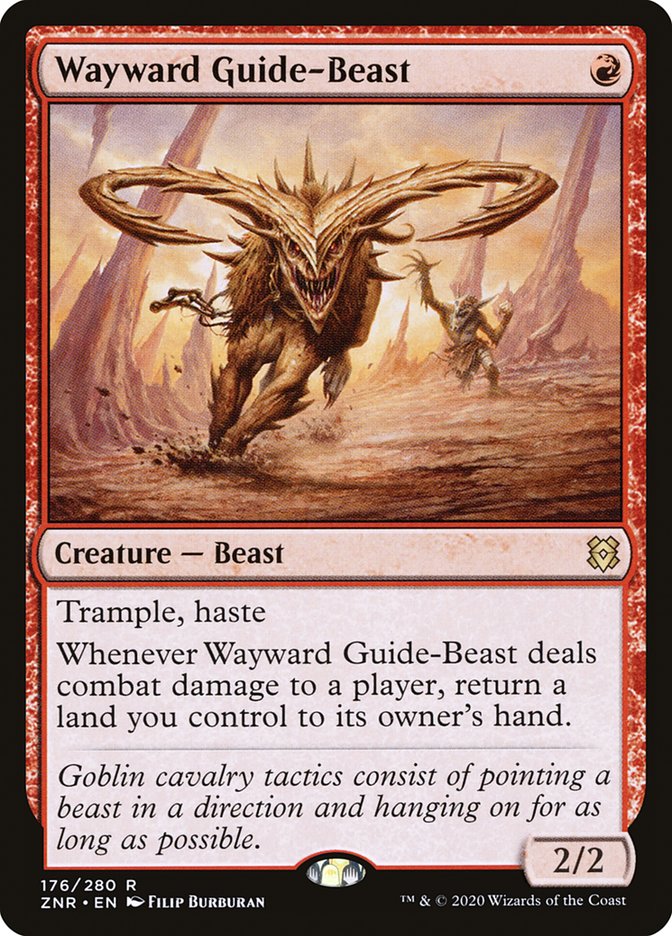 Wayward Guide-Beast [Zendikar Rising] | Grognard Games