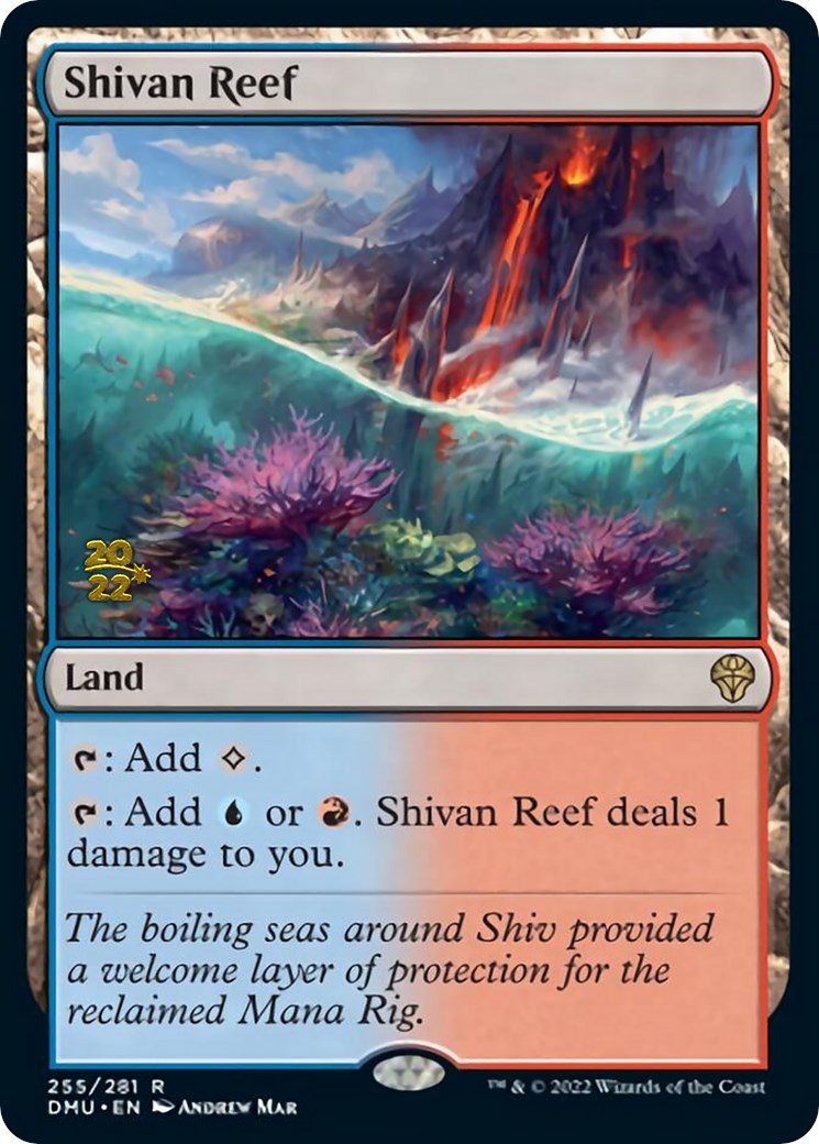 Shivan Reef [Dominaria United Prerelease Promos] | Grognard Games