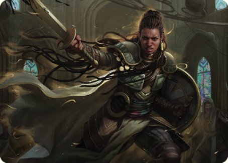 Shanna, Purifying Blade Art Card 1 [Dominaria United Art Series] | Grognard Games