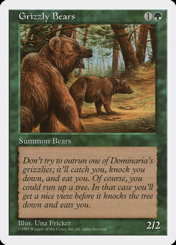 Grizzly Bears [Fifth Edition] | Grognard Games