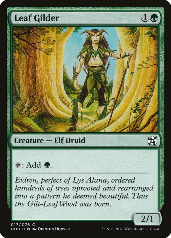 Leaf Gilder [Duel Decks: Elves vs. Inventors] | Grognard Games