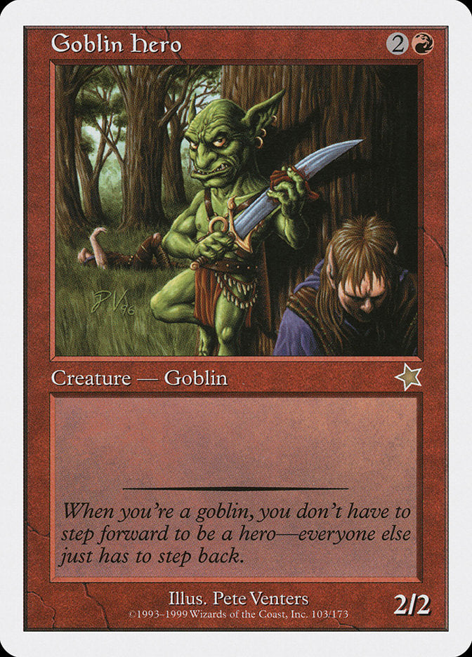 Goblin Hero [Starter 1999] | Grognard Games