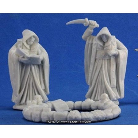 Bones 77351 Cultists And Circle (3) | Grognard Games