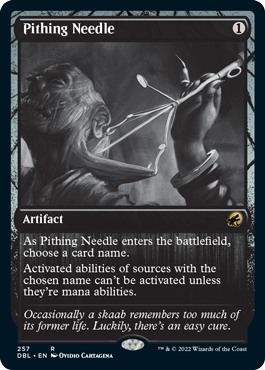 Pithing Needle [Innistrad: Double Feature] | Grognard Games
