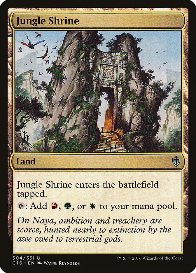 Jungle Shrine [Commander 2016] | Grognard Games