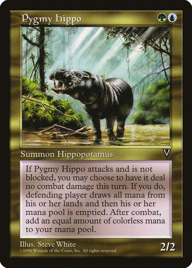 Pygmy Hippo [Visions] | Grognard Games