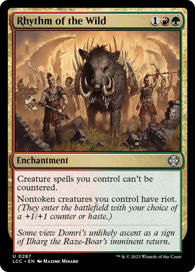 Rhythm of the Wild [The Lost Caverns of Ixalan Commander] | Grognard Games