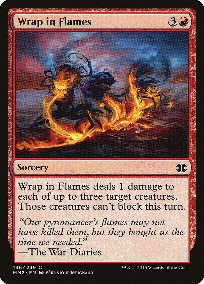 Wrap in Flames [Modern Masters 2015] | Grognard Games