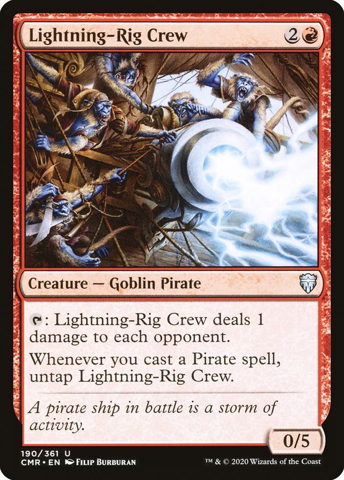 Lightning-Rig Crew [Commander Legends] | Grognard Games