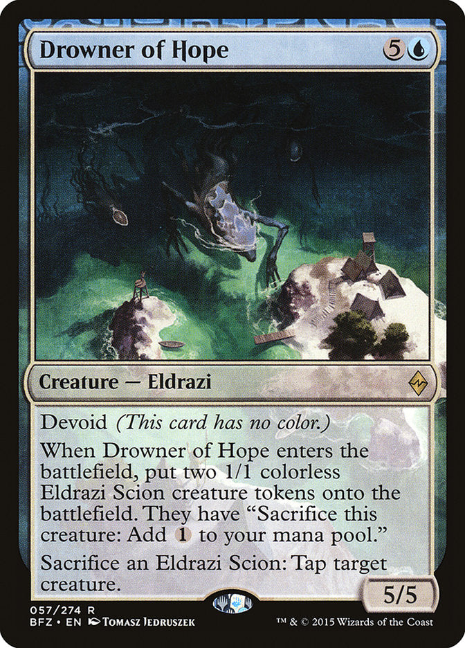 Drowner of Hope [Battle for Zendikar] | Grognard Games