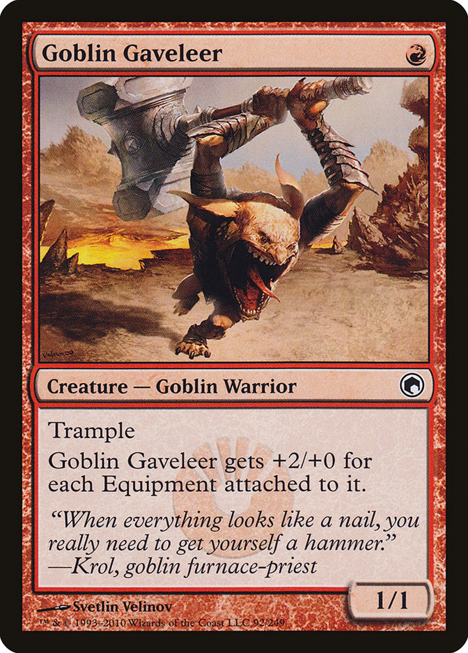 Goblin Gaveleer [Scars of Mirrodin] | Grognard Games