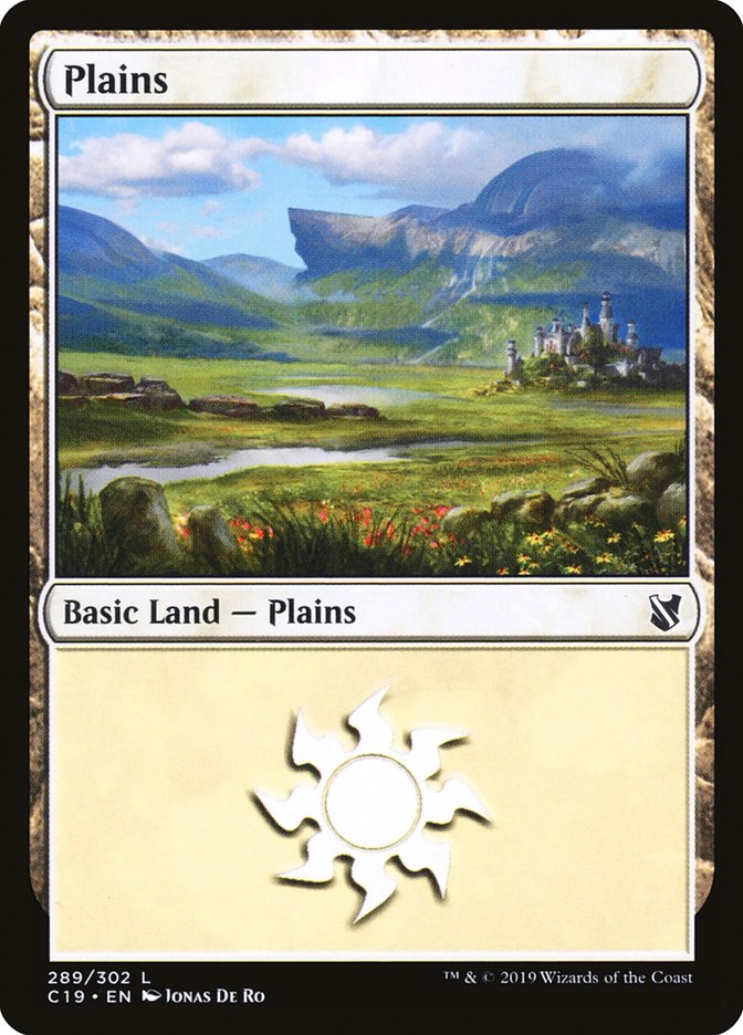 Plains (289) [Commander 2019] | Grognard Games