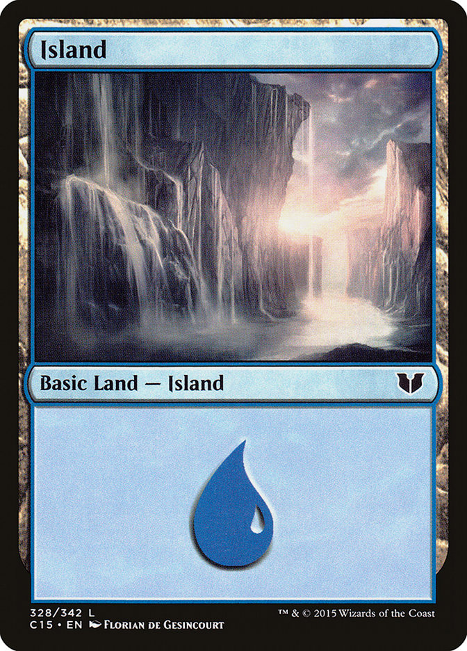 Island (328) [Commander 2015] | Grognard Games