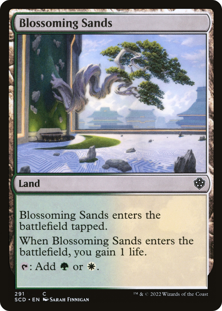 Blossoming Sands [Starter Commander Decks] | Grognard Games