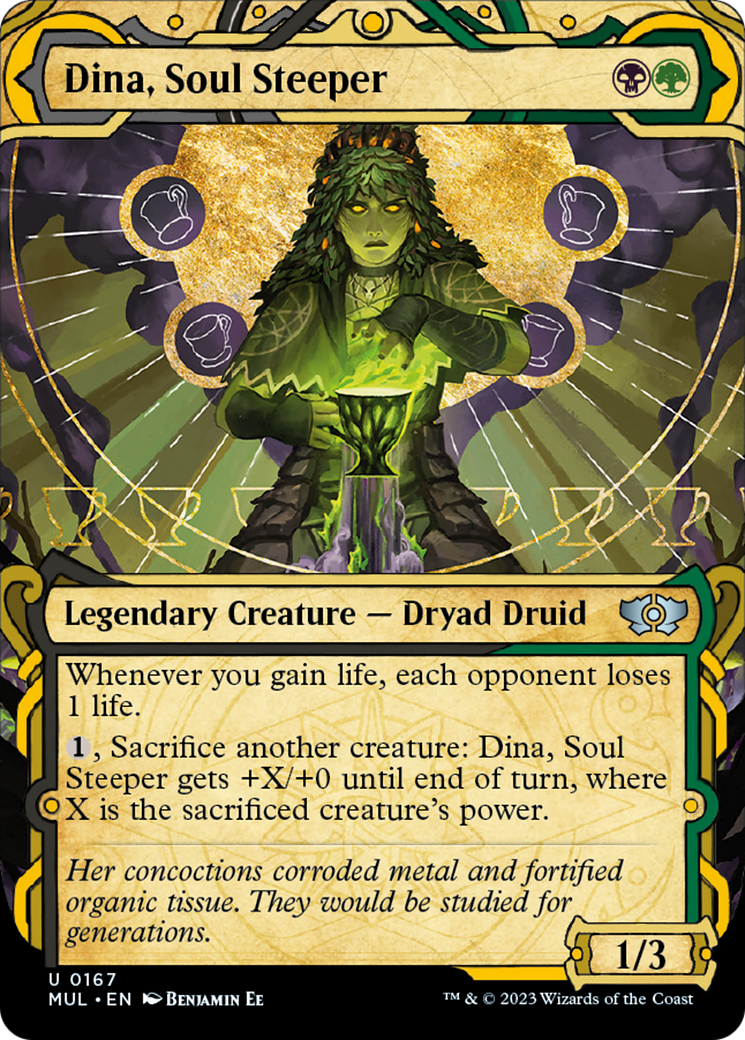 Dina, Soul Steeper (Halo Foil) [Multiverse Legends] | Grognard Games