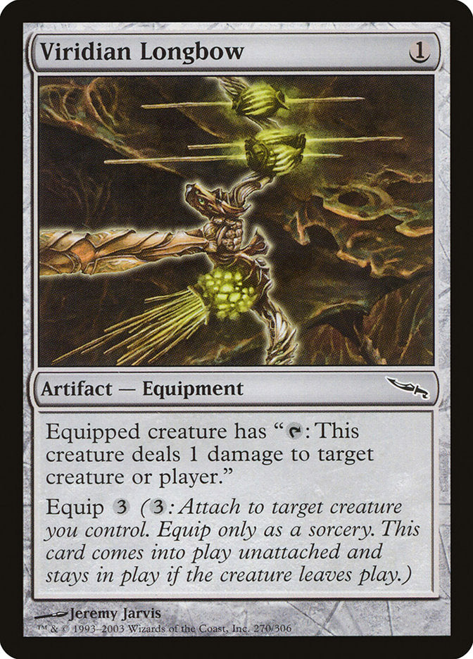 Viridian Longbow [Mirrodin] | Grognard Games