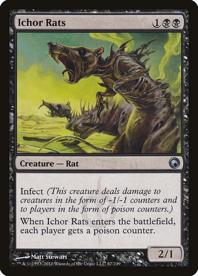 Ichor Rats [Scars of Mirrodin] | Grognard Games