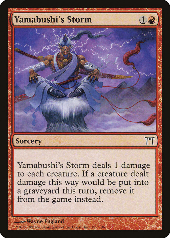 Yamabushi's Storm [Champions of Kamigawa] | Grognard Games
