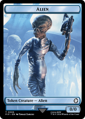 Alien // Clue Double-Sided Token [Fallout Tokens] | Grognard Games