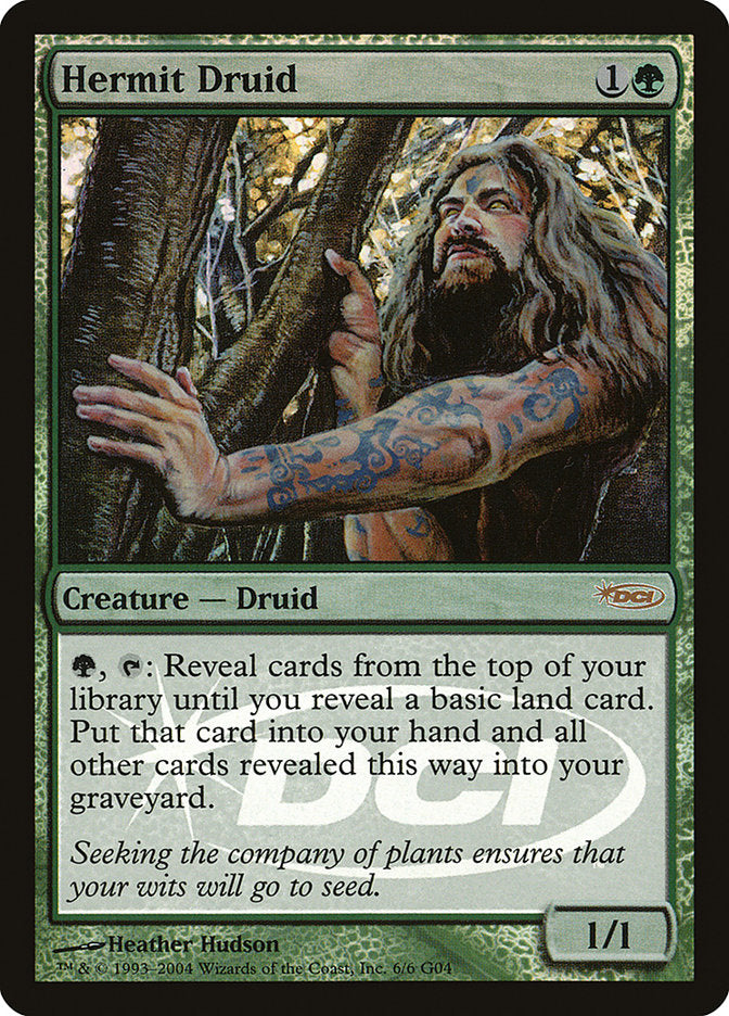 Hermit Druid [Judge Gift Cards 2004] | Grognard Games