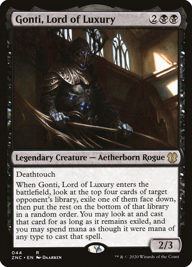 Gonti, Lord of Luxury [Zendikar Rising Commander] | Grognard Games