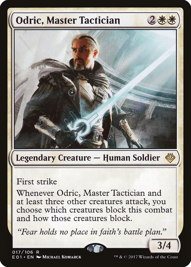 Odric, Master Tactician [Archenemy: Nicol Bolas] | Grognard Games