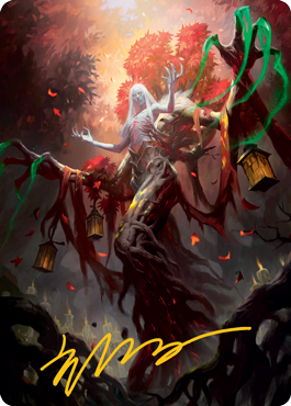 Wrenn and Seven Art Card (Gold-Stamped Signature) [Innistrad: Midnight Hunt Art Series] | Grognard Games