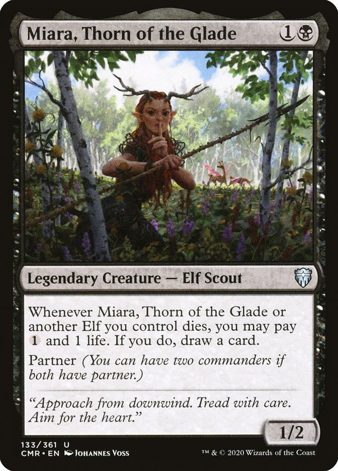 Miara, Thorn of the Glade [Commander Legends] | Grognard Games