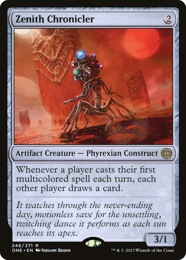 Zenith Chronicler [Phyrexia: All Will Be One] | Grognard Games