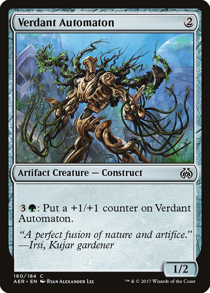 Verdant Automaton [Aether Revolt] | Grognard Games