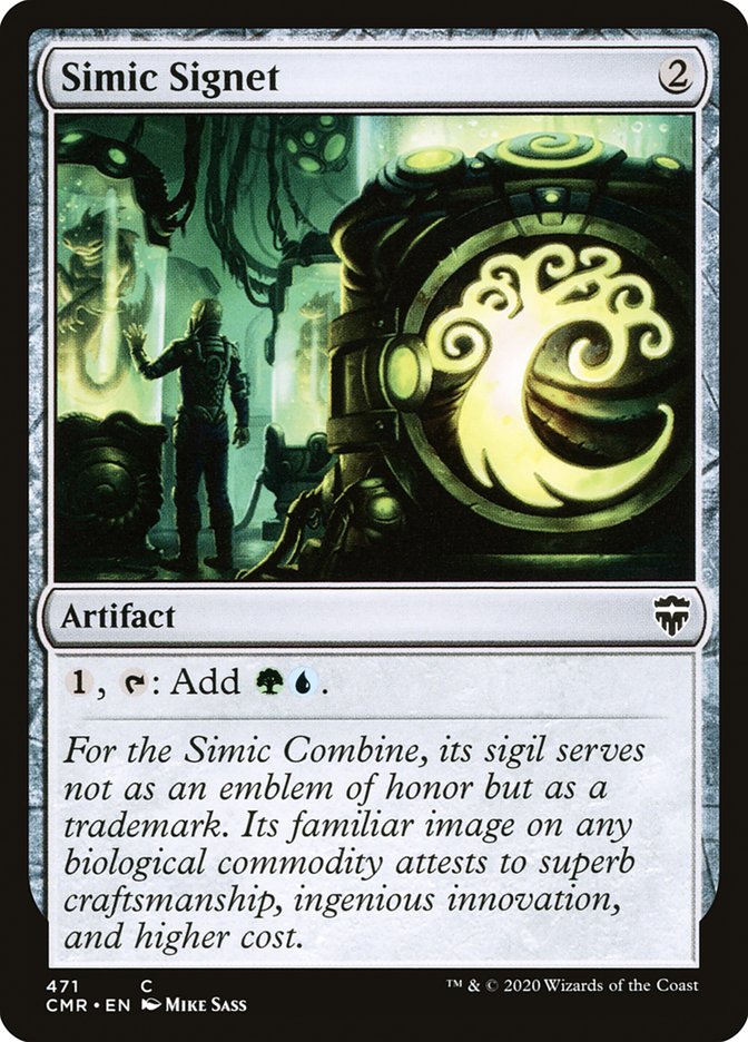 Simic Signet [Commander Legends] | Grognard Games