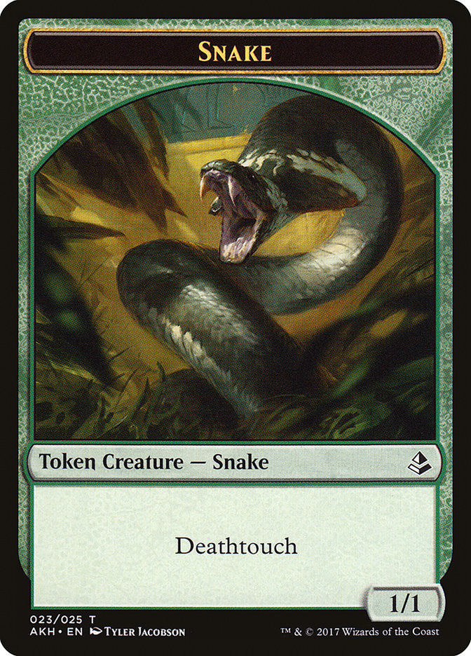 Snake [Amonkhet Tokens] | Grognard Games