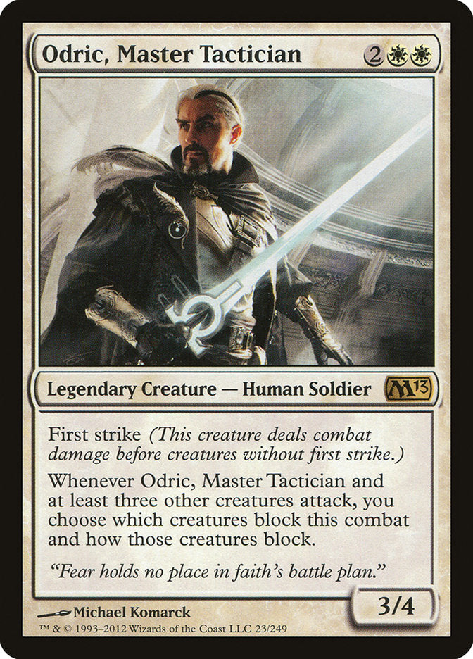 Odric, Master Tactician [Magic 2013] | Grognard Games
