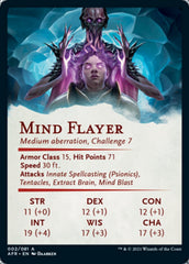 Mind Flayer Art Card [Dungeons & Dragons: Adventures in the Forgotten Realms Art Series] | Grognard Games