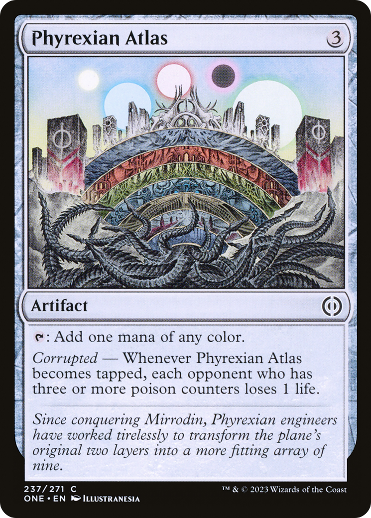 Phyrexian Atlas [Phyrexia: All Will Be One] | Grognard Games