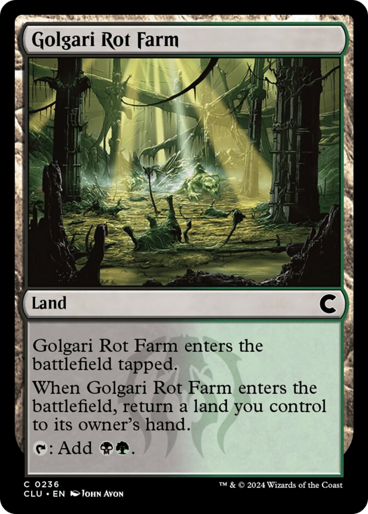 Golgari Rot Farm [Ravnica: Clue Edition] | Grognard Games