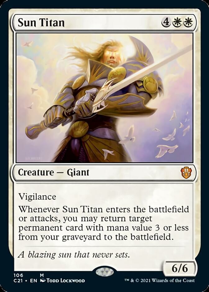 Sun Titan [Commander 2021] | Grognard Games