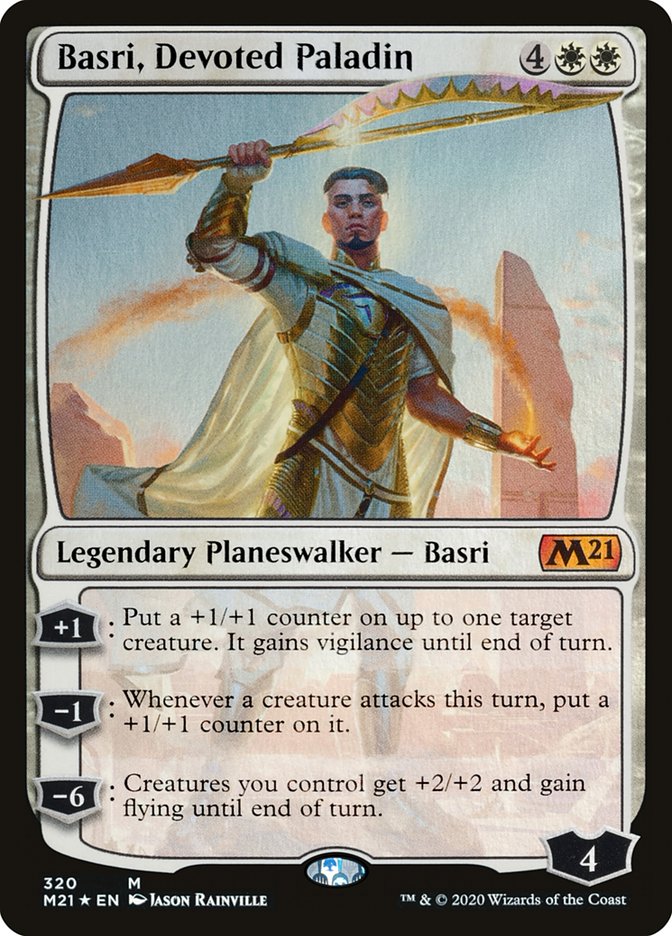 Basri, Devoted Paladin [Core Set 2021] | Grognard Games