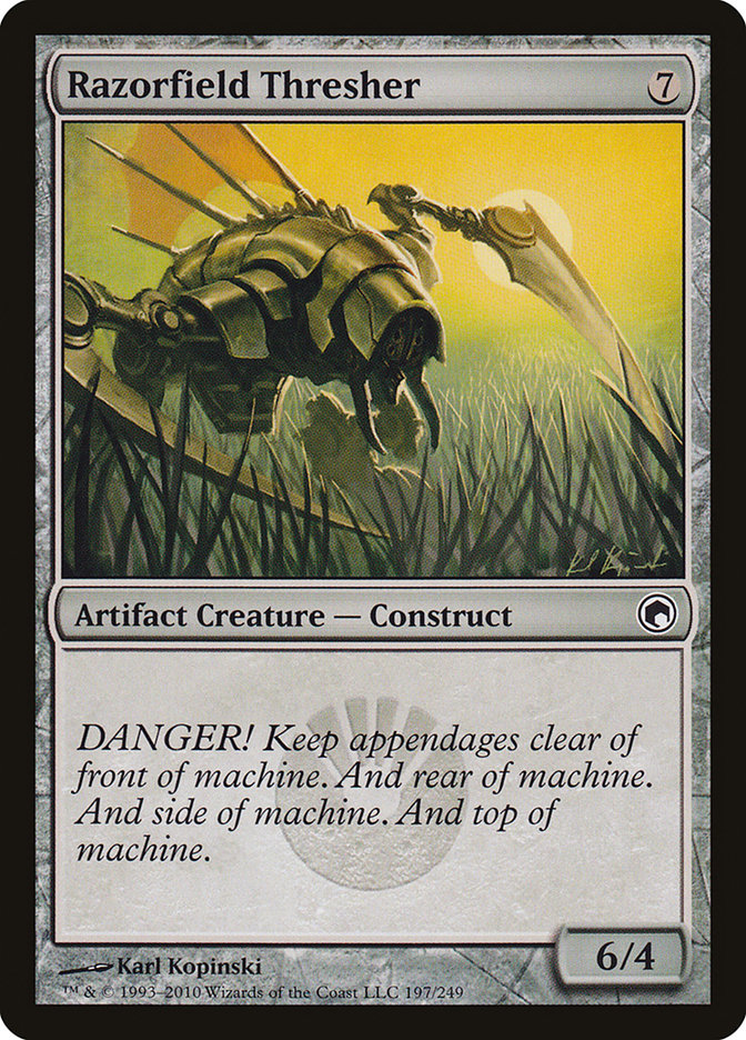 Razorfield Thresher [Scars of Mirrodin] | Grognard Games