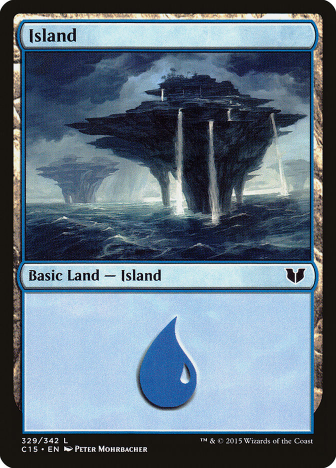 Island (329) [Commander 2015] | Grognard Games