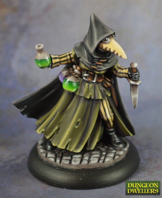 Dungeon Dwellers 07017 Sister Hazel Plague Doctor | Grognard Games