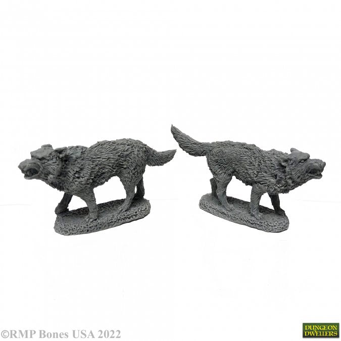 Bones 07038 Reaper Bones Wolf Pack (3) | Grognard Games