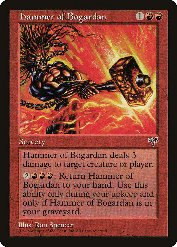 Hammer of Bogardan [Mirage] | Grognard Games