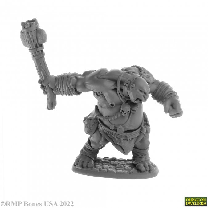 Bones 07062 Reaper Bones Ogre Clubber | Grognard Games