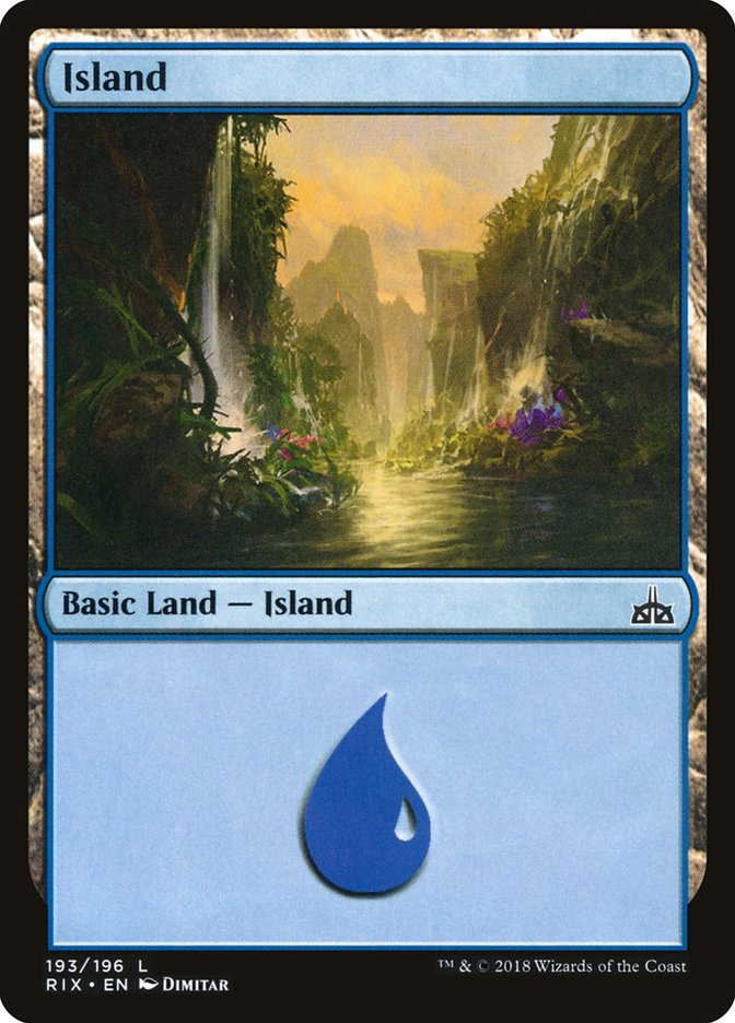 Island (193) [Rivals of Ixalan] | Grognard Games