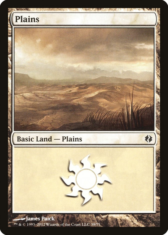 Plains (39) [Duel Decks: Venser vs. Koth] | Grognard Games