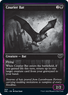 Courier Bat [Innistrad: Double Feature] | Grognard Games