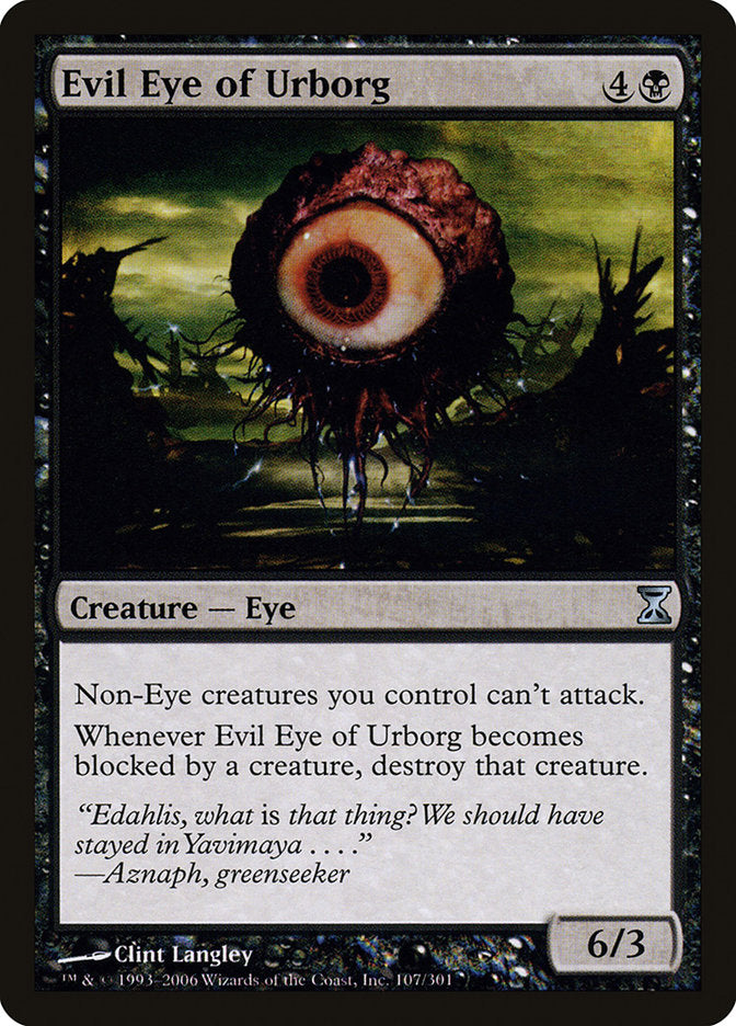 Evil Eye of Urborg [Time Spiral] | Grognard Games