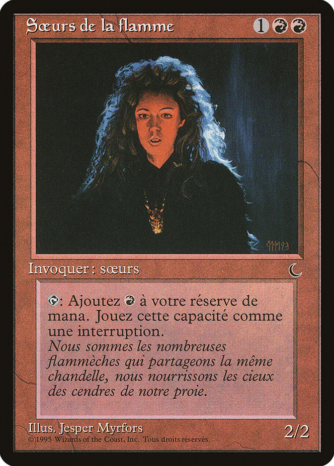 Sisters of the Flame (French) - "Sceurs de la flamme" [Renaissance] | Grognard Games