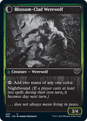 Weaver of Blossoms // Blossom-Clad Werewolf [Innistrad: Double Feature] | Grognard Games